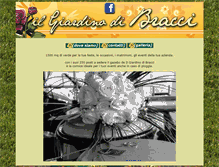 Tablet Screenshot of ilgiardinodibracci.com